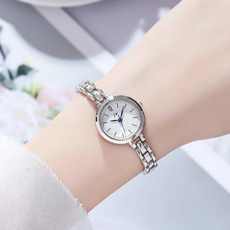 UTHAI-Montre à quartz minimaliste pour femmes, montre-bracelet pour filles du collège et du lycée, cadeau de montres à bracelet en métal, mode féminine, W103