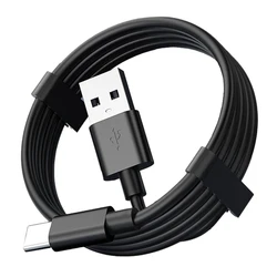 High - Speed USB A to Type C Fast Charging Cable - Universal Data Cord, Available in 1m, 2m, 3m Lengths - 3m (Black)