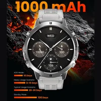 Mens Military T REX 3 Smartwatch 1.73" AMOLED Compass BT Call 1ATM Waterproof Wrist Sport Smart Watches for Man IOS Android 2026 - Image 2