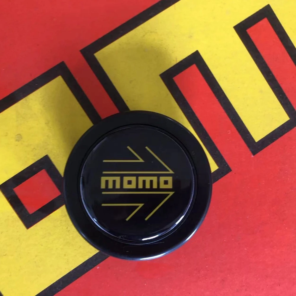 

Universal JDM Racing MOMO Horn Button Steering Wheel Horn Button Car JDM Steering Wheel Horn Button For HONDA TOYOTA BMW Nissan