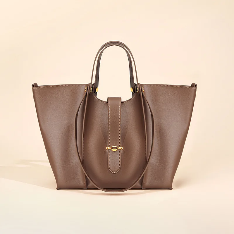 Womens Leather Tote Handbag