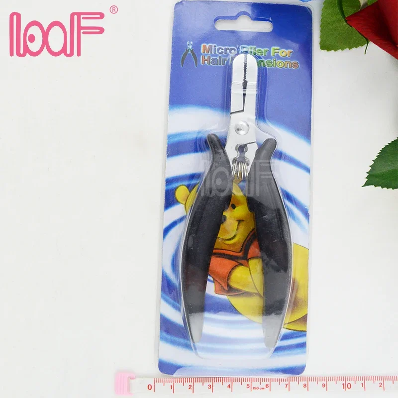 LOOF 1pc D Types Hair Extension Pliers For Fusion Capsule Hair Keratin Glue Remove Remover Extension Tools