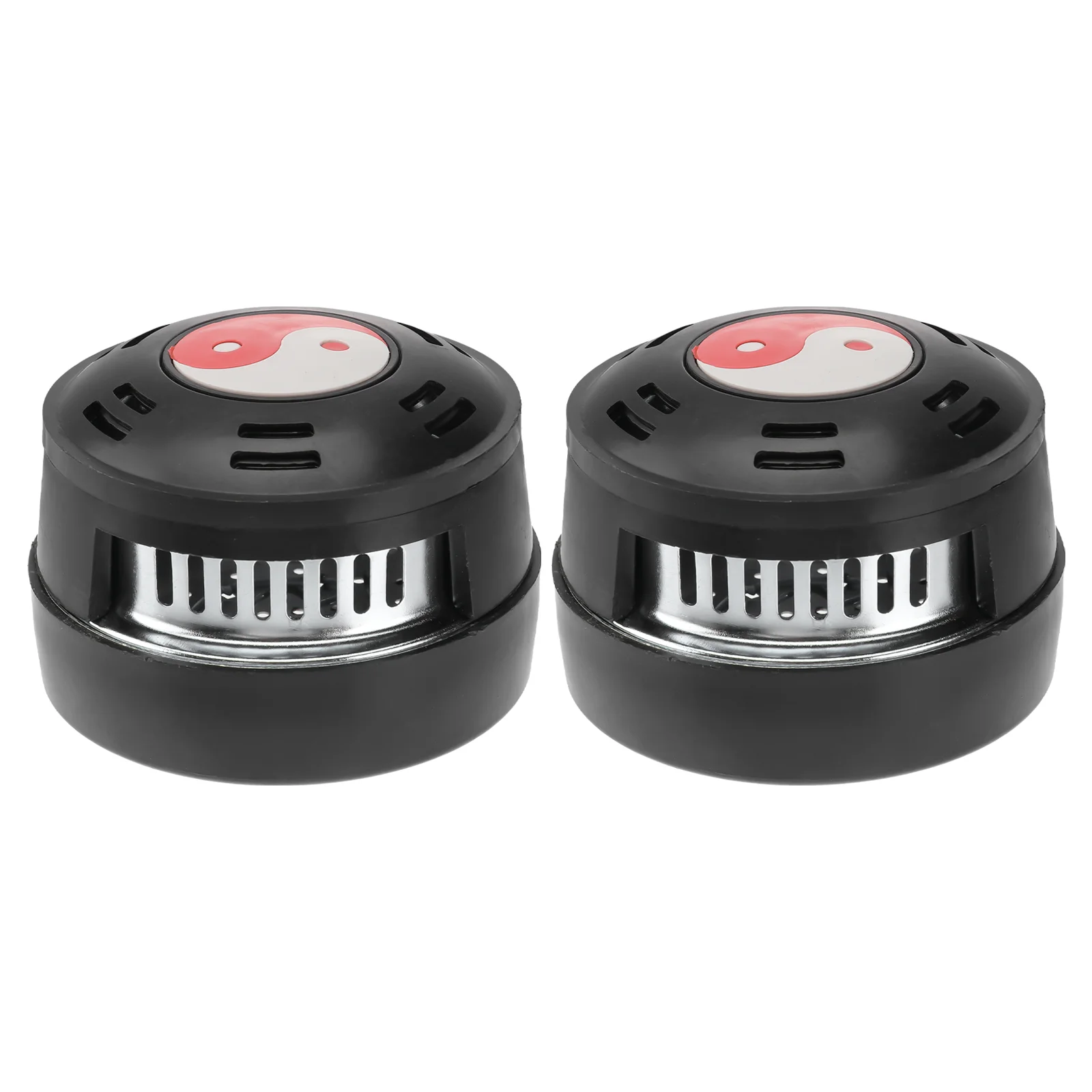 

2 Pcs Moxibustion Box Moxa Cone Holder Tools Tank Heat Stainless Steel Waist Burner