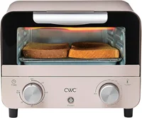 HOT Mini Toaster Oven: 600W Power, Precision Timer, Auto Shutoff, and Culinary Delights Up To 450 Degrees, Pink 1