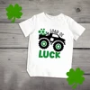 Kids St. Patrick's Day Shirts Loads of Luck Boys St Patricks Day Shirt Kids Funny Irish Clover St Saint Patricks Day Tee Clothes 1