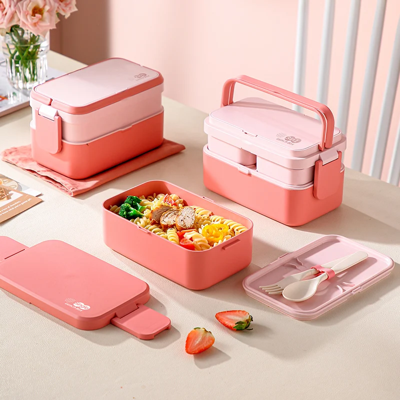 Amropi Bento Box Lunch Box En Acier Inoxydable Avec 2/3/4/5