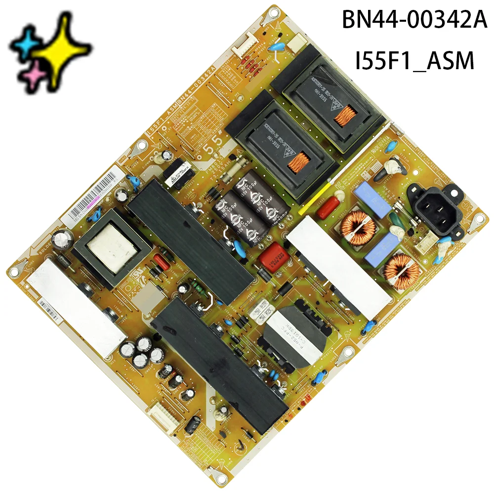 

BN44-00342A I55F1_ASM Power Supply Board is for LN55C610N1FXZA LN55C630K1FXZA LN55C650L1FXZA LN55C610N1F LN55C630K1F LN55C650L1F