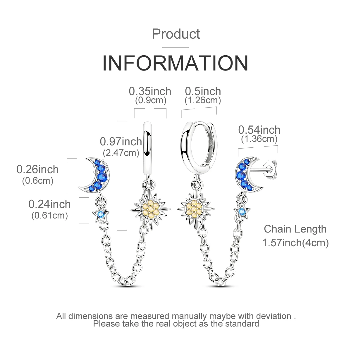 Orstarry S925 Sterling Silber Achteckige Quaste Ohrringe Vielseitige Creolen Für Frauen Schmuck Original Geburtstag Party Geschenke – Detail 8