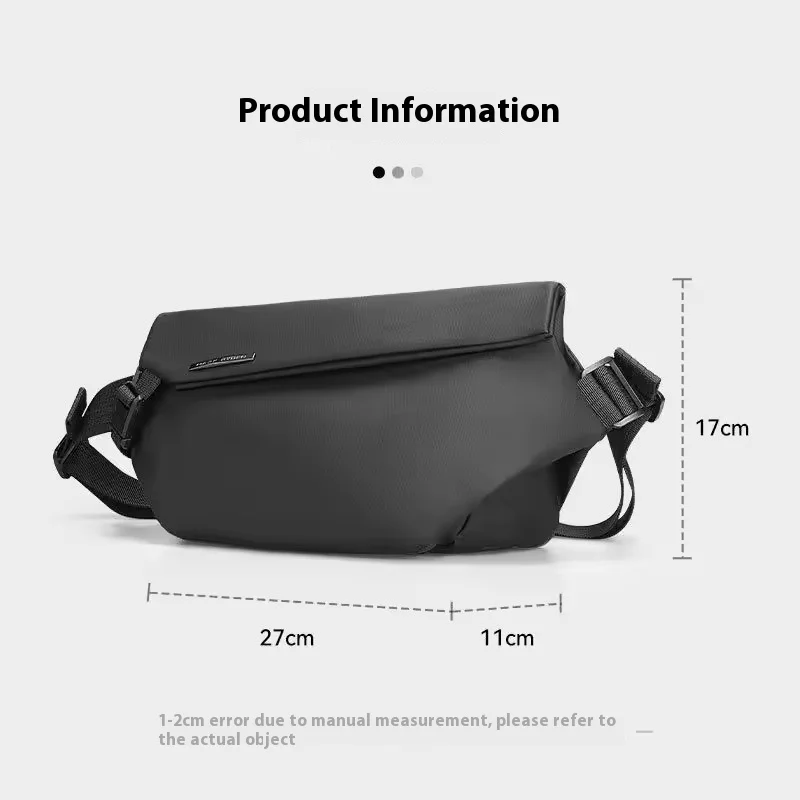 Waterproof Multifunctional Chest Bag for Men