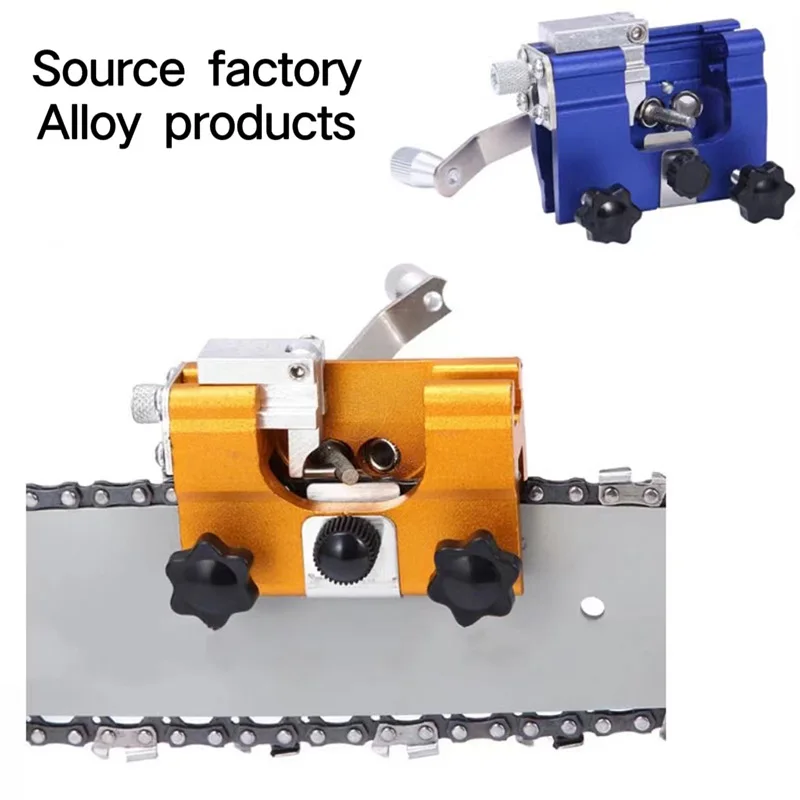 

Chain saw sharpener Portable aluminum alloy chainsaw chain sharpening Woodworking Grinding Stone Electric Chainsaw Grinder tool