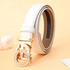 Women's Rhinestone Leather Belt - Genuine Cowhide Automatic Buckle, Sparkle Dress Belt for Work & Weekend, Black Silver