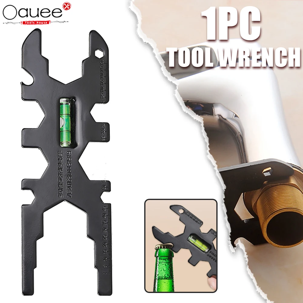 Multifunctional Bathroom Wrench Antislip Kitchen Sink Repair Tool Wrench Bathroom Faucet