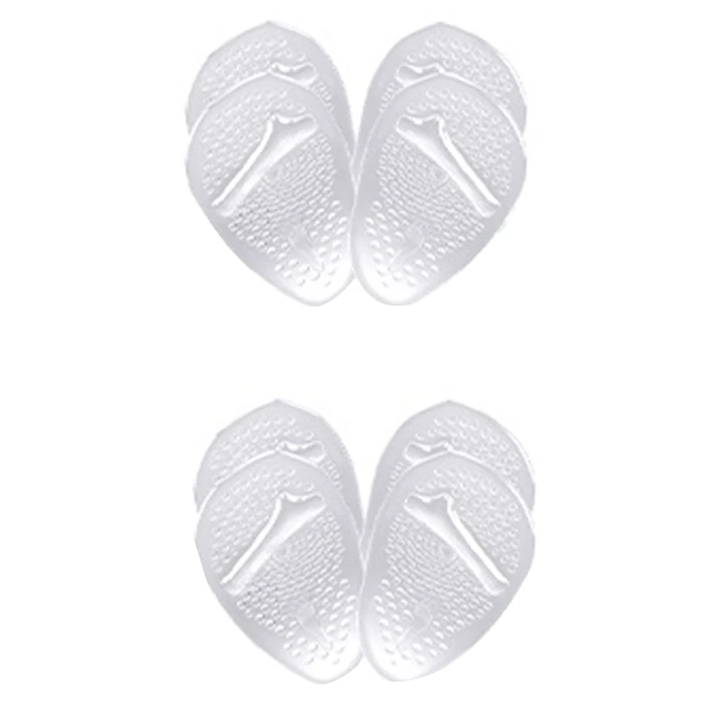 

Half Size Forefoot Pads Forefoot Insoles Thicken Foot Pads Foot Insertion Pads To Prevent Feet Pain For Hiking