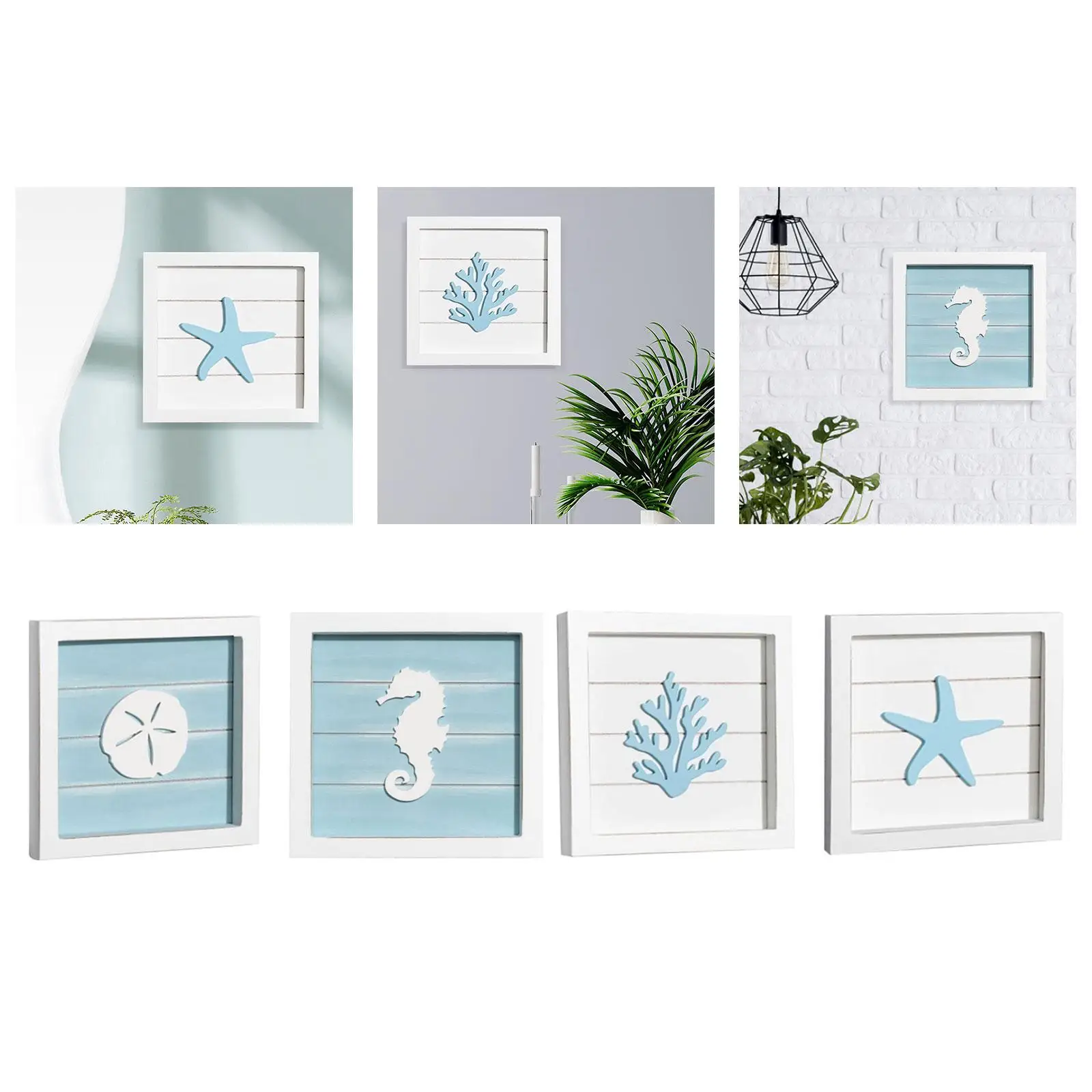 Wooden Wall Hanging Sign Beach Theme Plaque Nautical Ornament Wall Decor for Home Bedroom Living Room Decoration Wooden Wall Hanging Sign Beach Theme Plaque Nautical Ornament Wall Decor for Home Bedroom Living Room Decoration