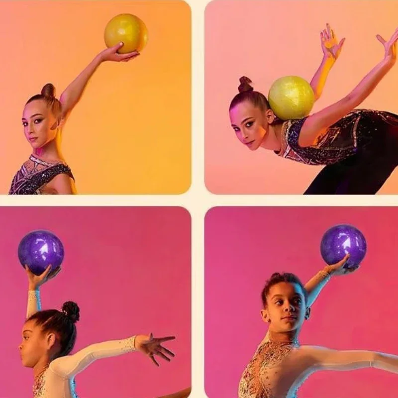 15/18cm Explosion-Proof Girl Gymnastics Ball Training for Kids Dance Practice Exercise Competition Rhythmic Gymnastics Ball gymnastics ball