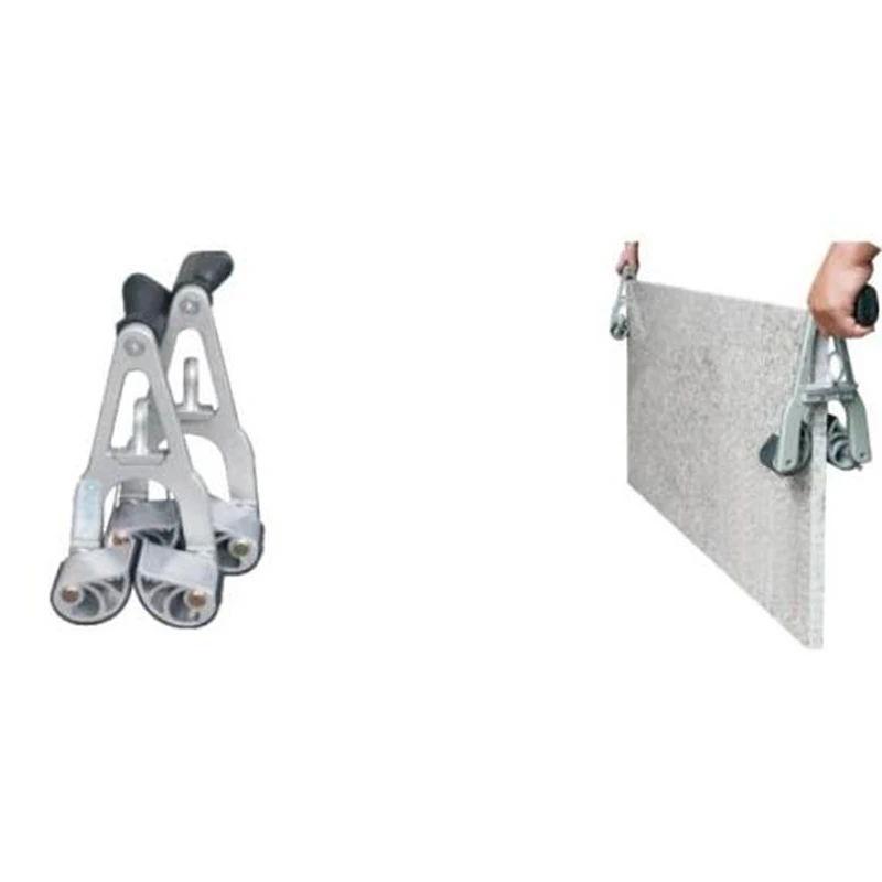

Single hand stone carrier clamp