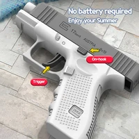 New Summer Water Gun Toys Bursts Pistol High-pressure Strong Charging Water Automatic Water Spray Children Toy Adult 2