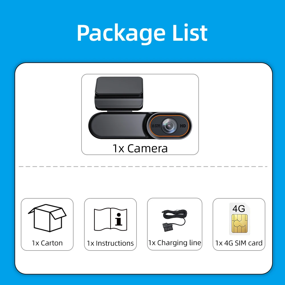 PEGATAH Mini 4G CAR DVR 1080P 4K WIFI Dash Cam Black Box Room Night Vision Cam Parking Monitor GPS Positioning