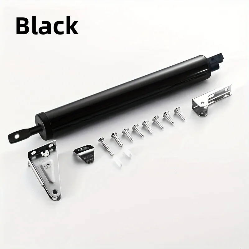 Soft Closing Pneumatic Automatic Door Closer with Adjustable Speed and Protective Door Holder