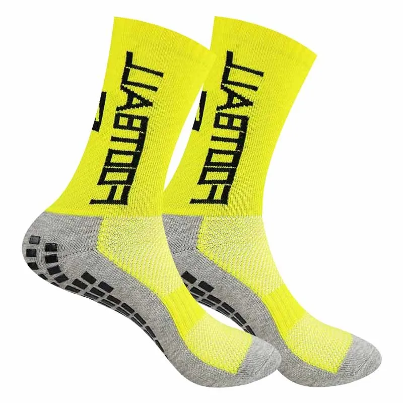 Soccer Socks Outdoor Men Ladies Sports Square Foot Dispensing Anti-Slip Football Socks