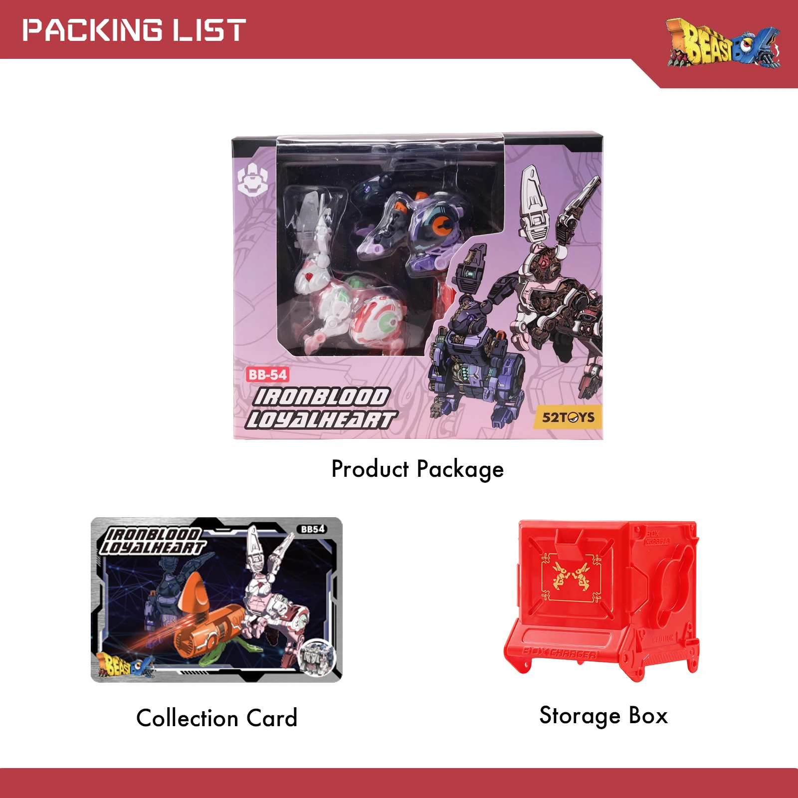 52TOYS BEASTBOX Lotus Transforming Toy - Mantis Mecha To Cube Action Figure For Collectors