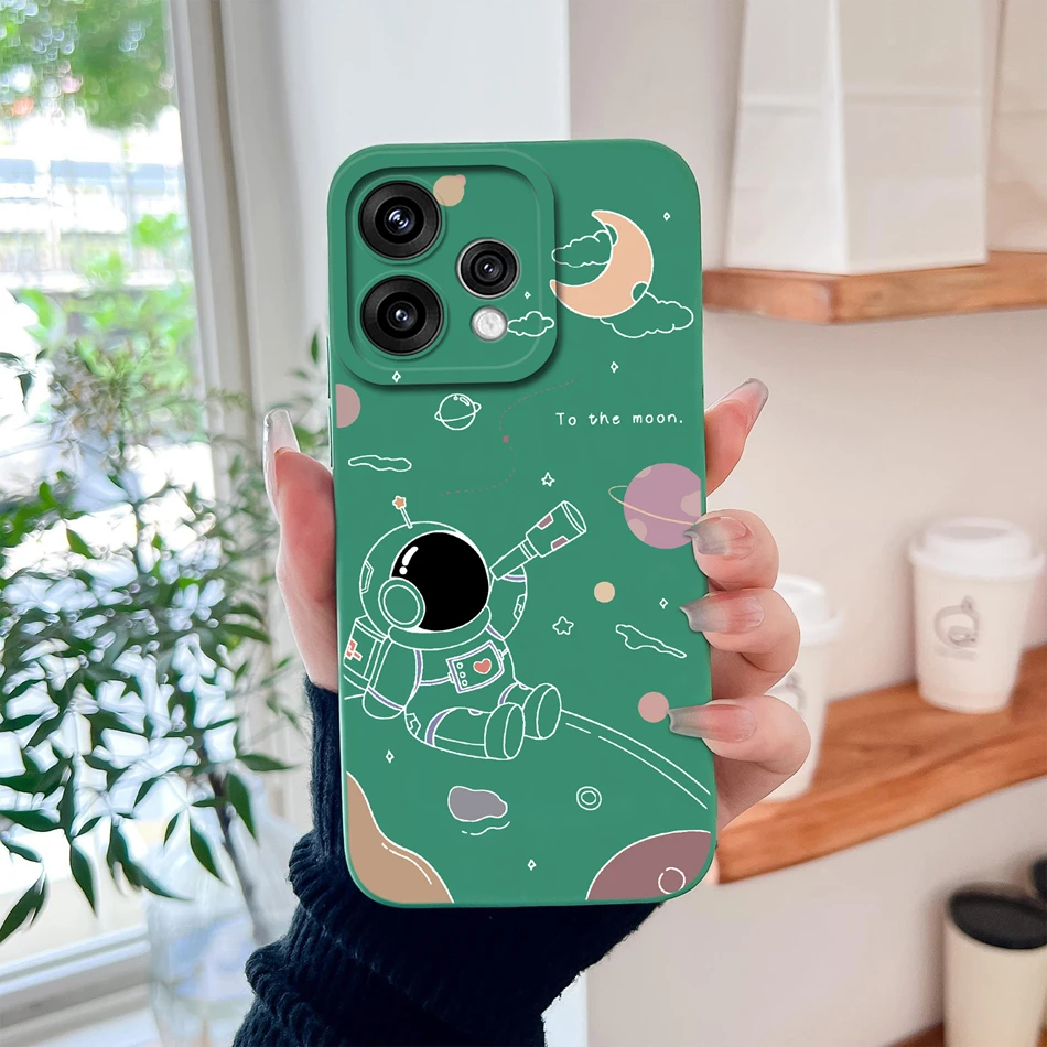 Candy Painted Flowers Lens Protection Soft Silicone Phone Case Cover