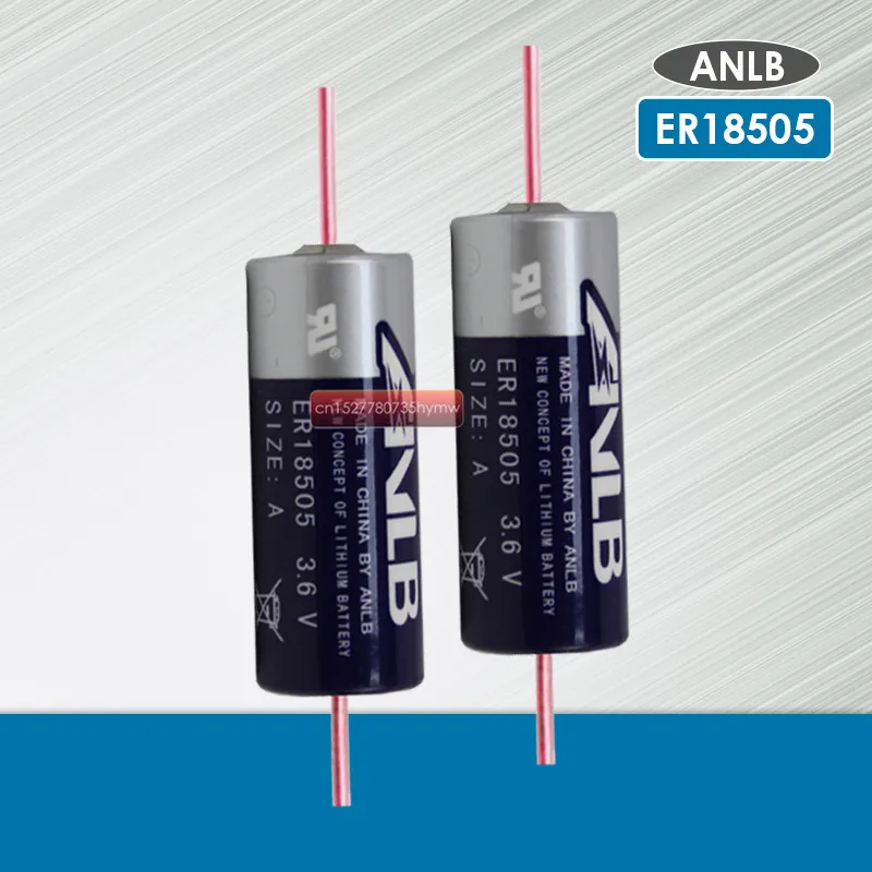 

2pcs/lot NEW Original ANLB ER18505 4000mah lithium battery With Pins primary batterycapacity for smart card meter