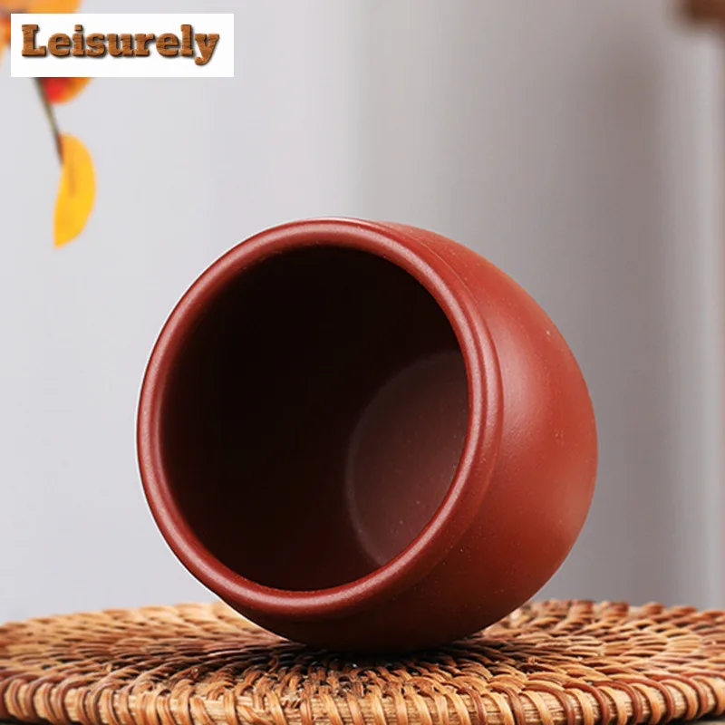150ml Yixing Zisha Chook Teacup Vintage Tea Bowl Tea Cup Set Tea-tasting Meditation Cup Jianzhan Master Cups Tea Items Supplies