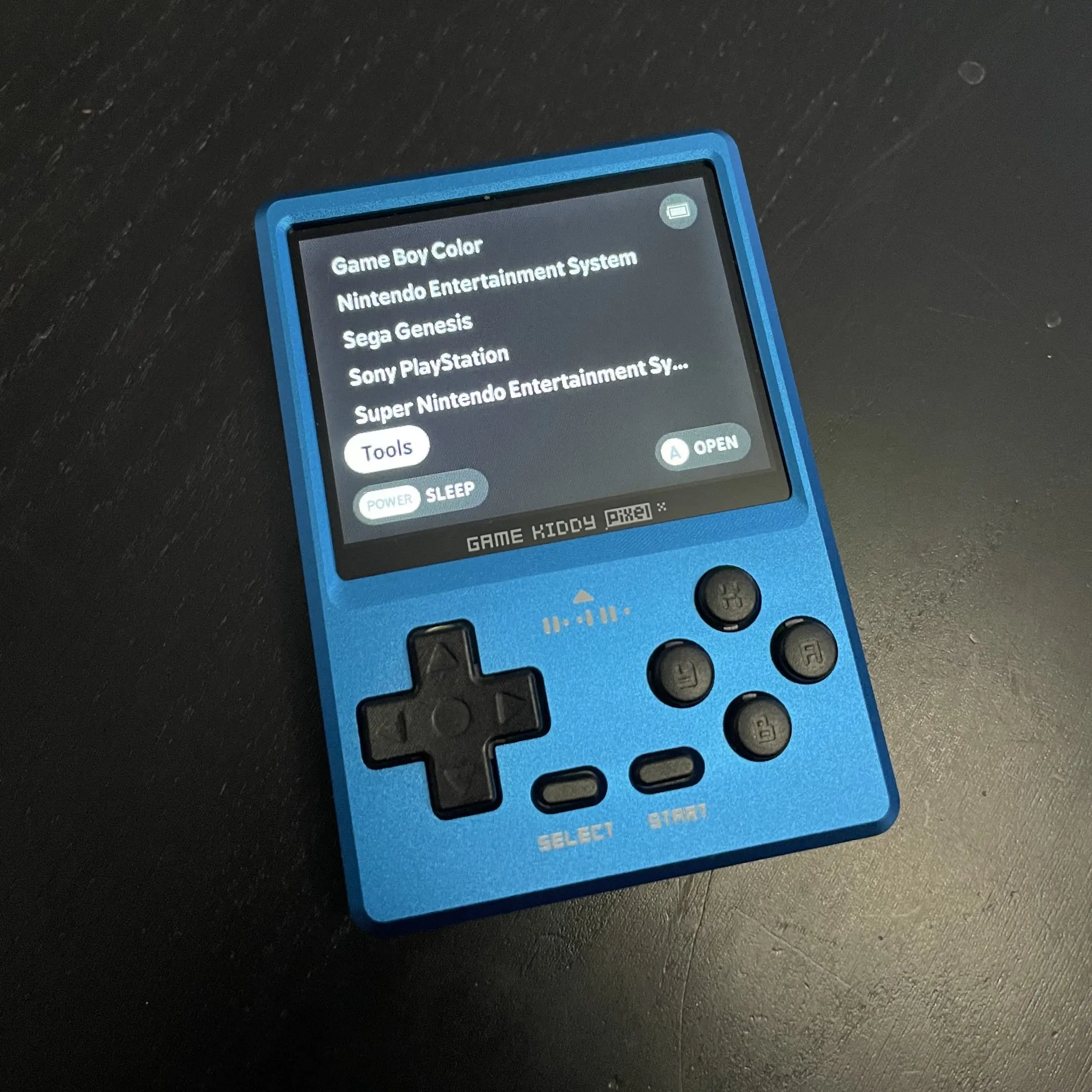 Gkd pilot-メタルレトロミニハンドヘルドゲームコンソール、ポータブル 