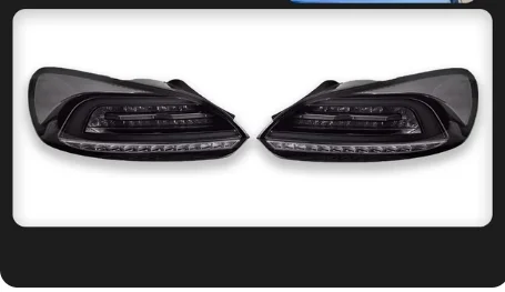 Volkswagen Scirocco 2009-2014 için LED Arka Stop Lambası, Araç Şekillendirme DRL Sinyal Projektör Lensli Oto Aksesuarları Arka Stop Lambası