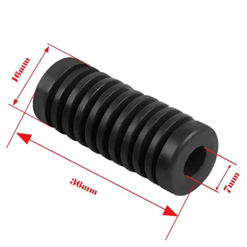 Crynod 1 Almohadilla Para Palanca De Cambios De Motocicleta Para Una Conduccion Segura Ajustable E Impermeable Cubierta De Goma Para Botas