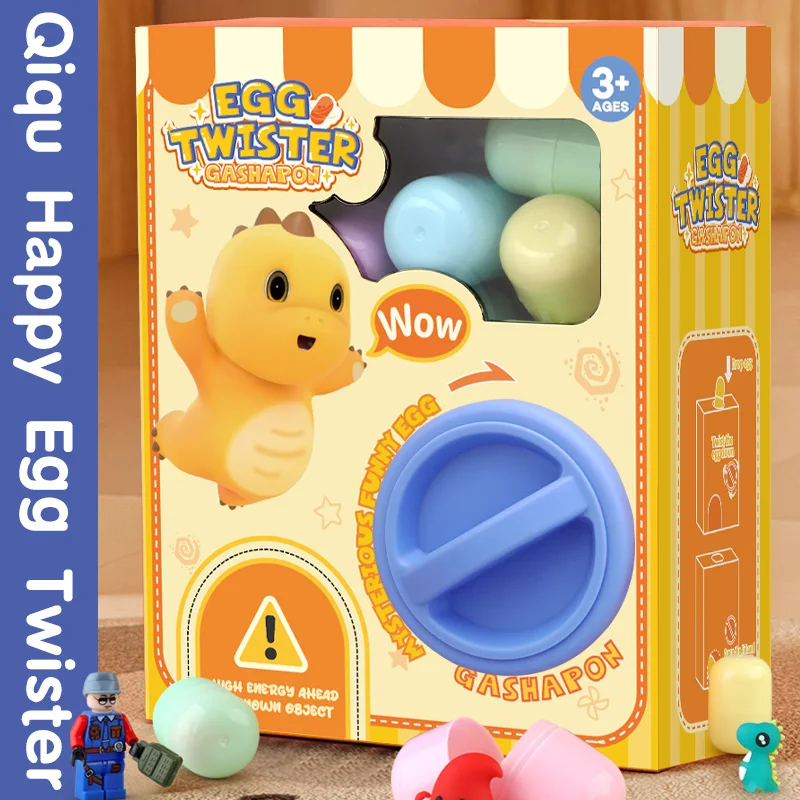 Children's Pet Story Gashapon Machine Egg Twisting Machine Household Mini Cartoon Doll Twisted Egg Blind Box Girl Christmas Gift 5