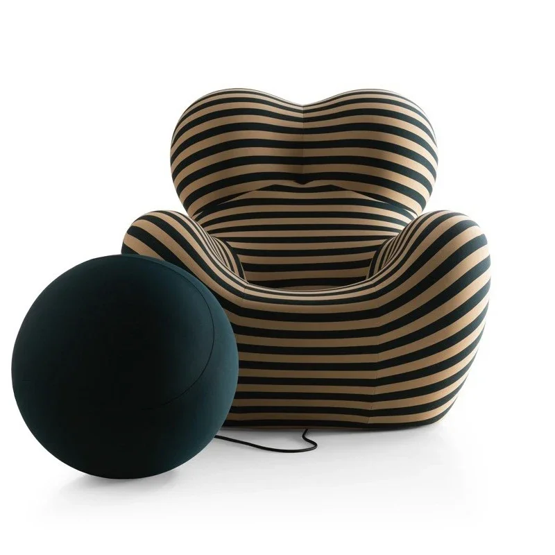 

BB up 50 living room single arm accent chair sofa armchair gaetano pesce la mamma italian modern luxury lazy single lounge chair