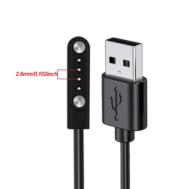 Magnetic Universal Charging Cable for Wearable & Portable Devices