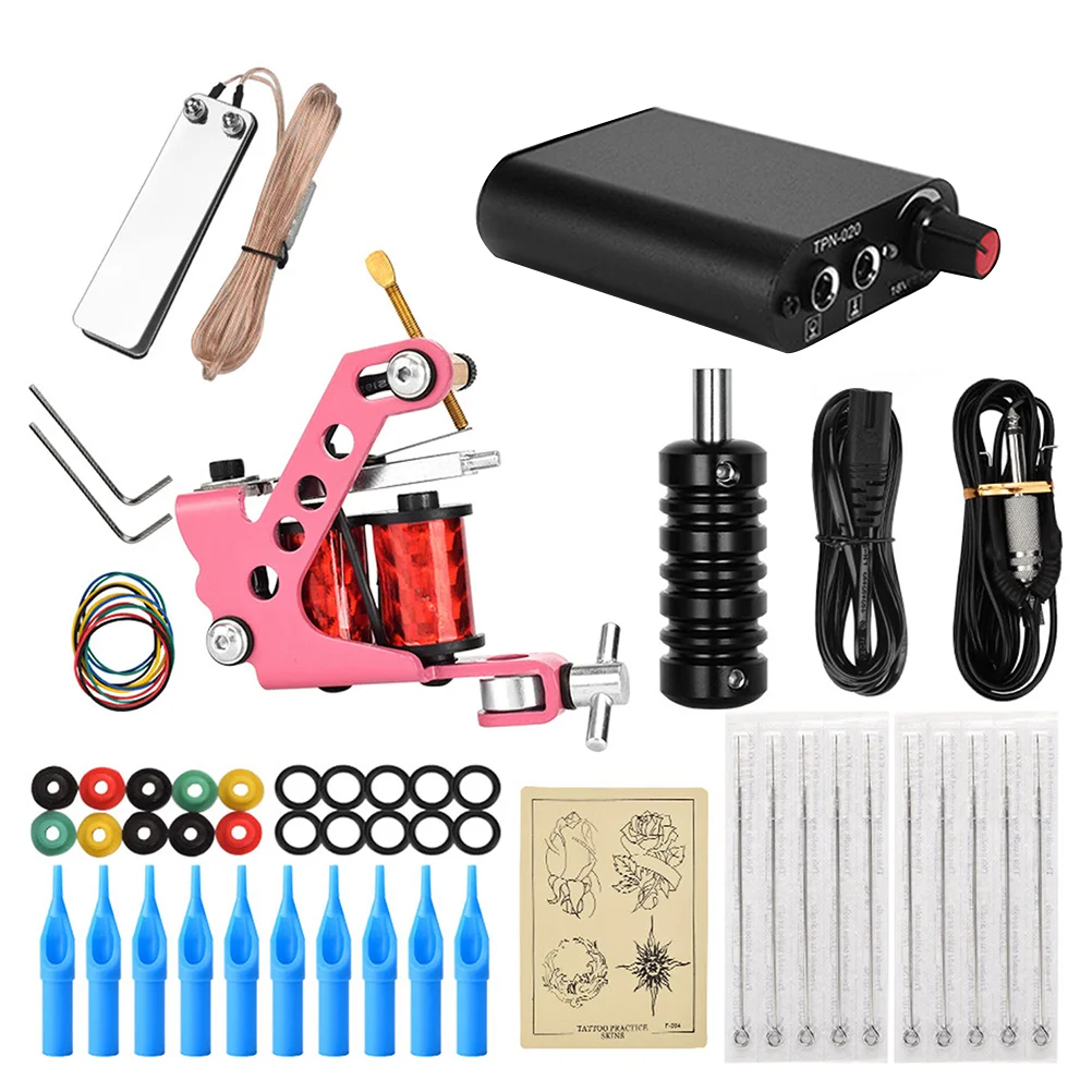 

Practice Suit Tattoo Machine Women Tattoos Tool Adult Handhold Suite Plastic House Man Tools