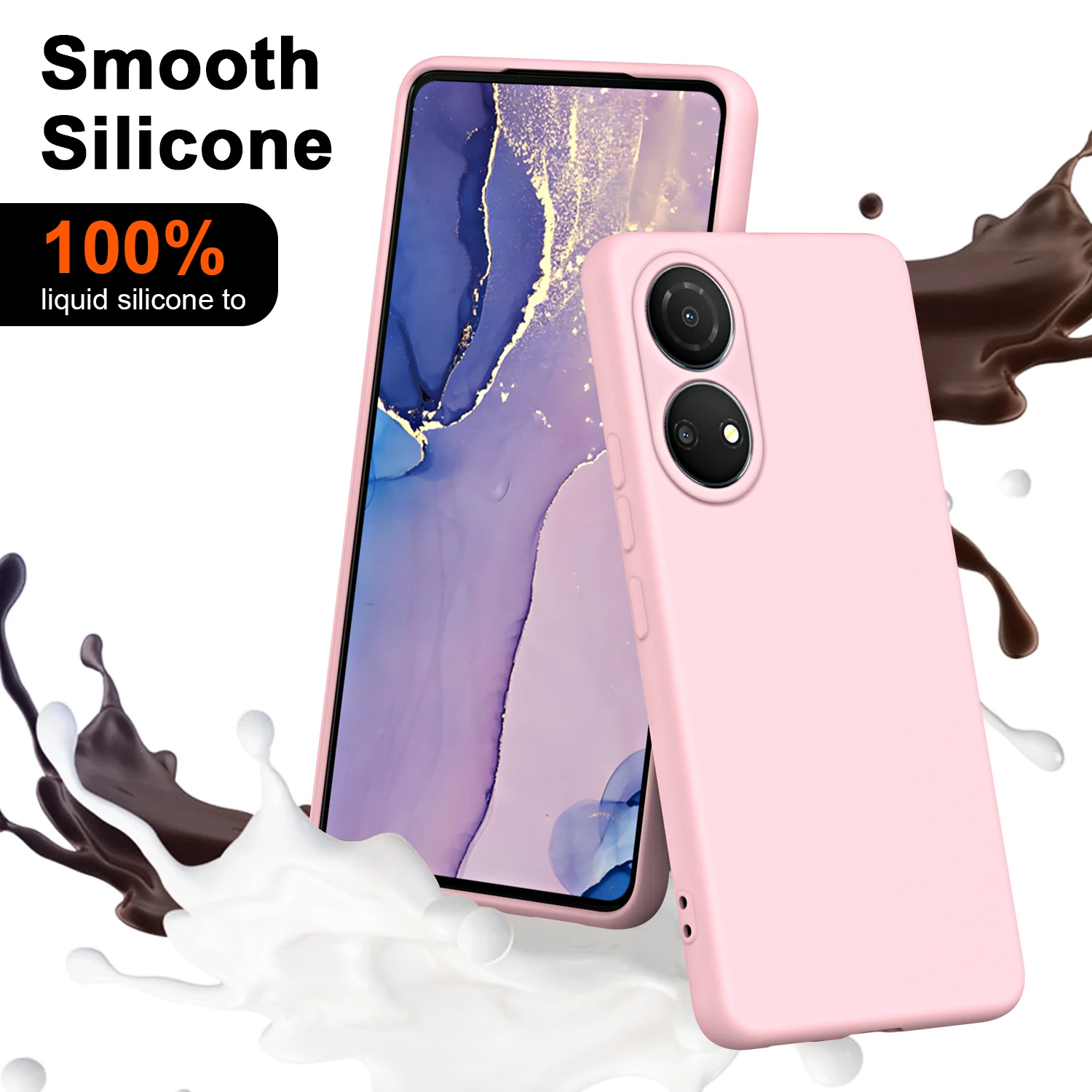 Custodia In Silicone Liquido Per Huawei Honor X7 Cma-Lx2 Cma-Lx1 Cma-Lx3 Luxury Bulit Flanella Soft Armor Cover Antiurto Per Telefono Honorx7