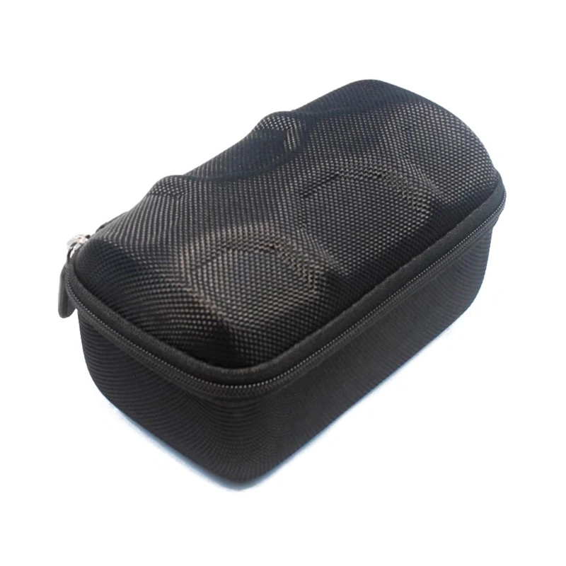 Portable EVA Watch Storage Case 2 Slots Watch Travel Box Zip Soft Felted Interior