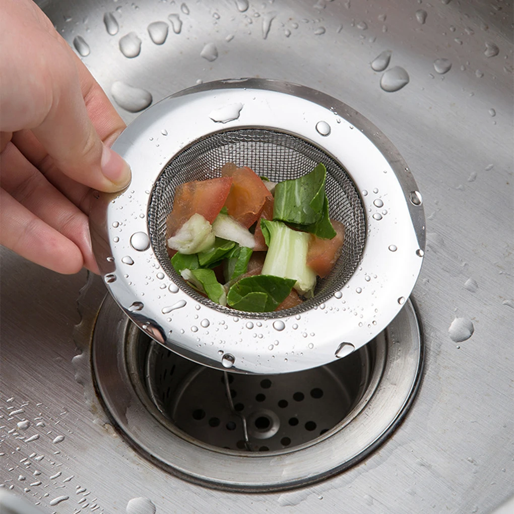 

Filter Mesh Stainless Steel Sink Filters Catcher Strainer Sinks Bathtub