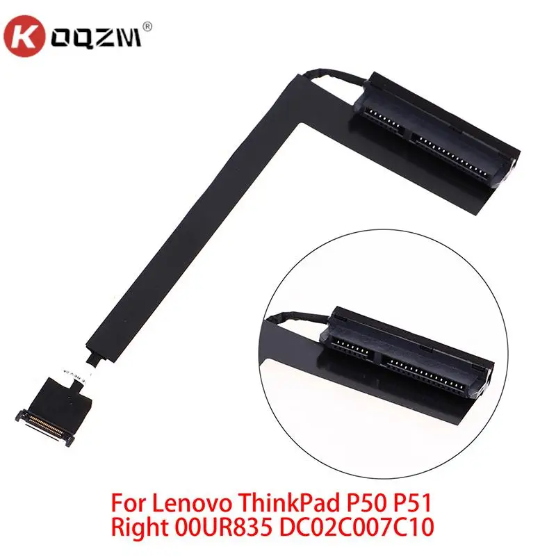 

1pc HDD Cable For Lenovo ThinkPad P50 P51 Laptop SATA Hard Drive Adapter Wire Right 00UR835 DC02C007C10 HDD Cable PC Accessories