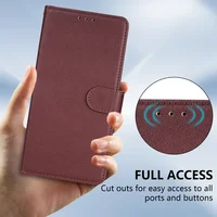 Wallet Flip Leather Case For For Samsung Galaxy A05s A06 A07 A12 A13 A14 A15 A16 A17 A24 A26 A34 A35 A36 A52 A53 A54 A55 A56 - Image 5