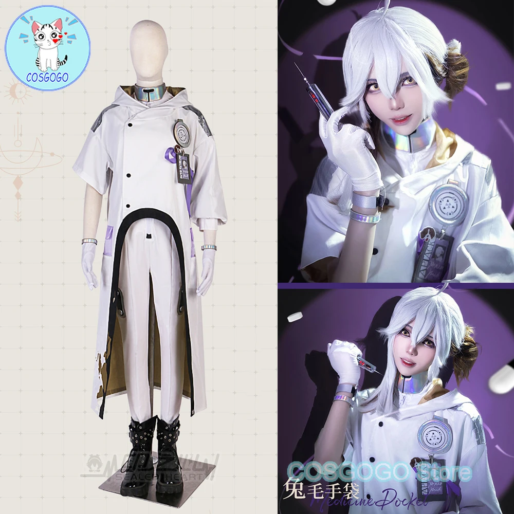 

COSGOGO Game Reverse:1999 Medicine Pocket Cosplay Costume Halloween Outfits Women New Suit Uniform Anime Cosplay Full Set