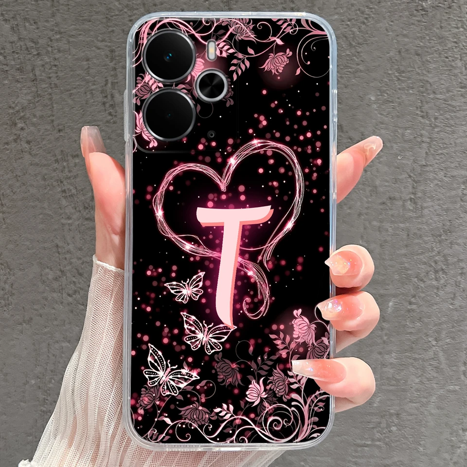 Sparkling Butterfly Shockproof Non-slip Transparent Phone Case Housing