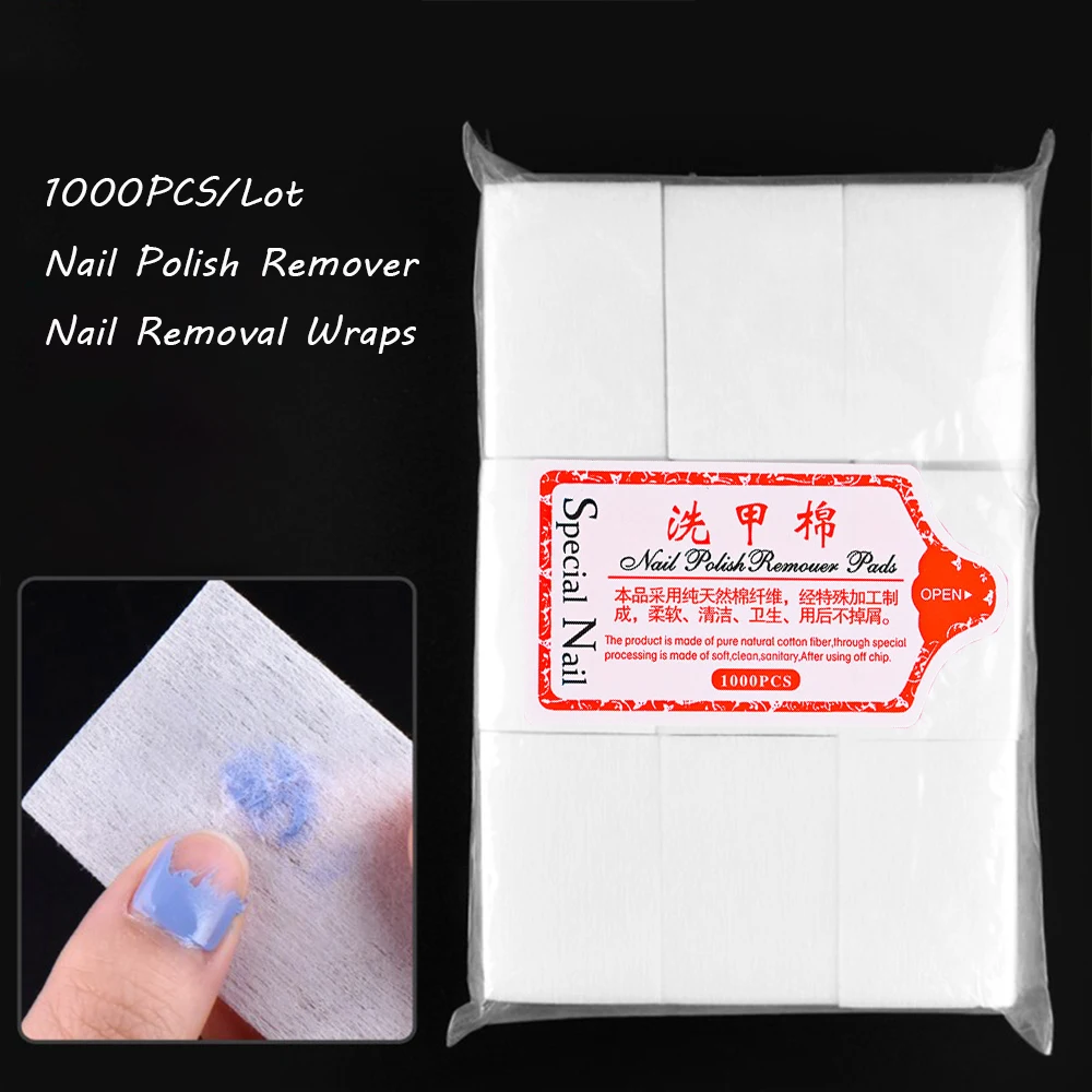 Nail Polish Remover Pads, Nail Removal Wraps