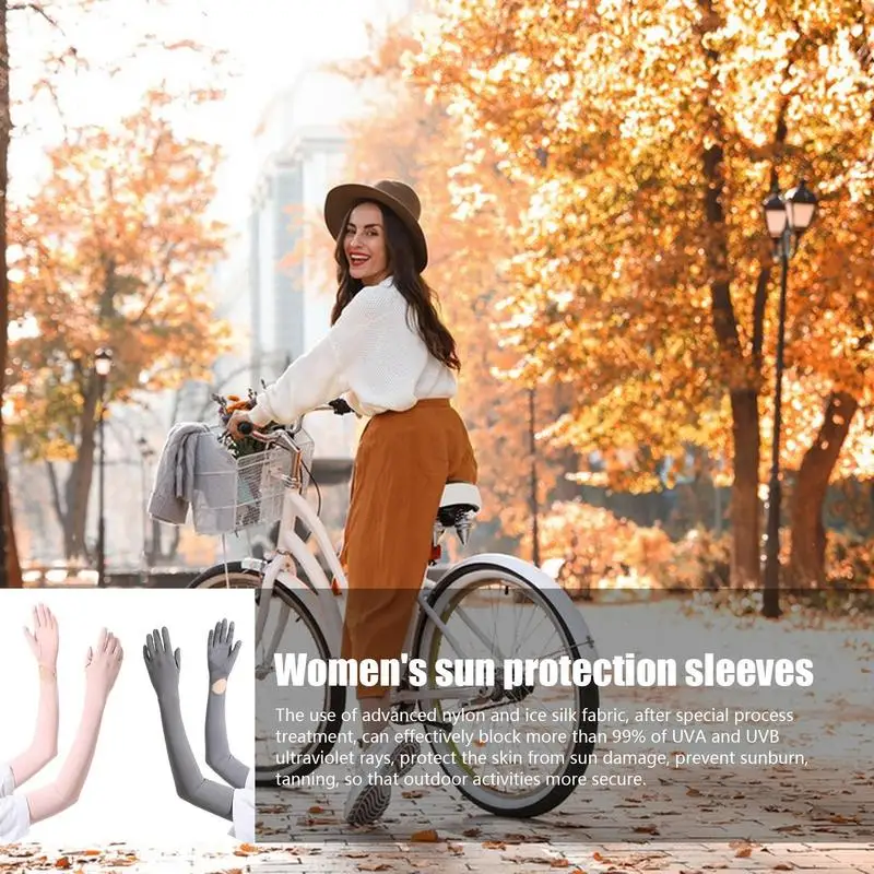 Sun Arm Cover Sleeves UV Protection Cooling Sleeves For Golf UV Sun Protection Arm For Fishing Driving Hiking