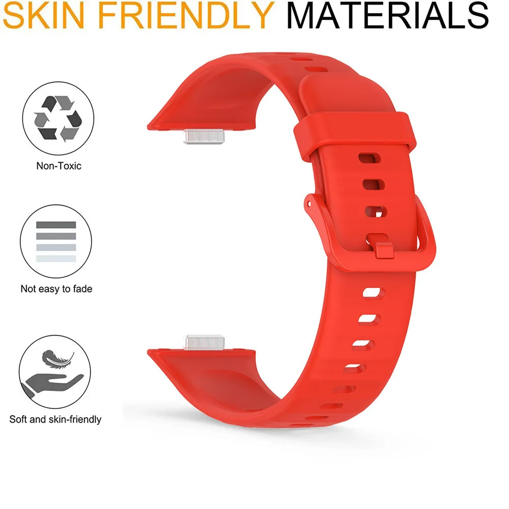 Enhanced Silicone Watch Strap with Case and Screen Protector