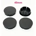 4 Pcs 49mm Black