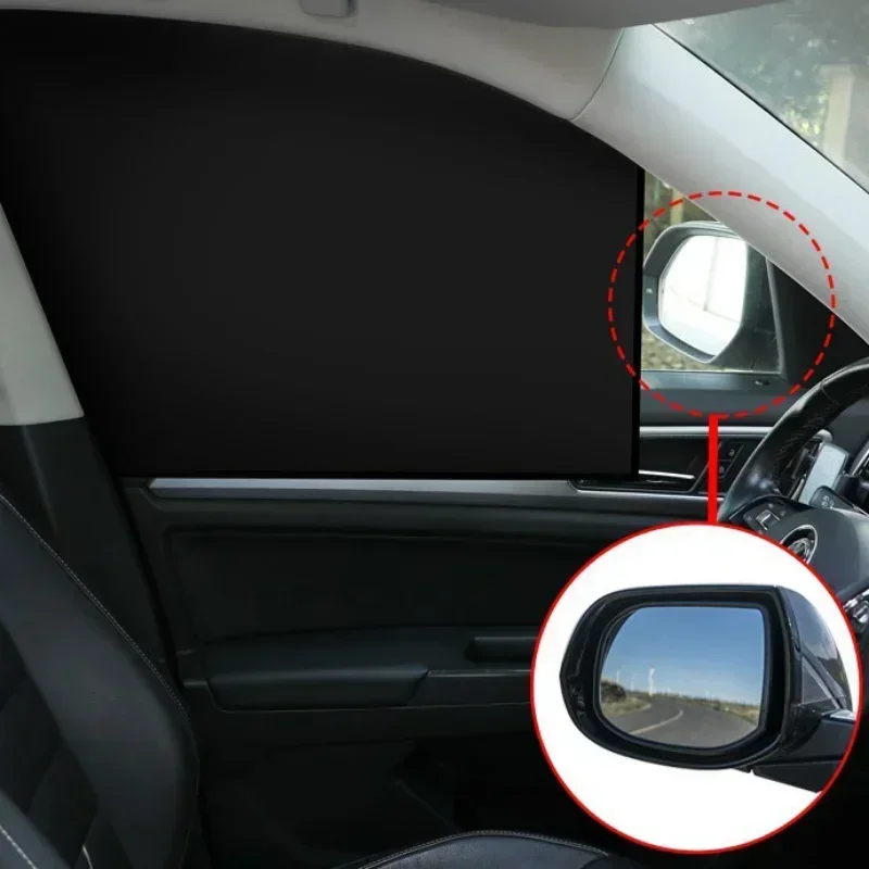 Magnetic Car Window Sunshade Cover Summer UV Protection Car Side Front Rear Window Mesh Curtain Protector Cover Auto Accessories BEST SELLERS