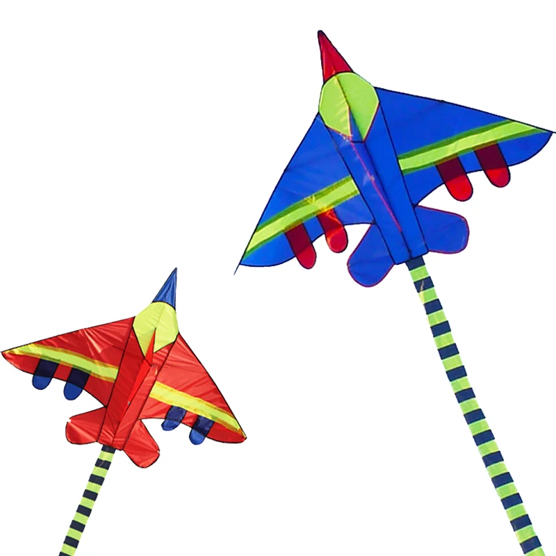 free-shipping-10pcs-lot-plane-kites-for-children-fighter-kite-factory-outdoor-toys-cerf-volant-weifang