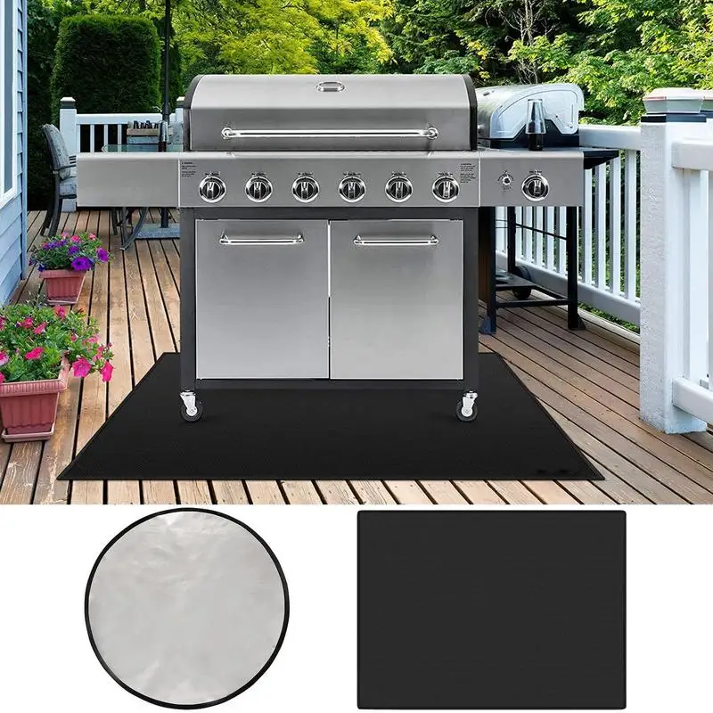 

Non-stick BBQ Grill Mat Grill Mats BBQ Accessories Baking Mat Portable Fiberglass Foldable Waterproof Grilling Supplies BBQ Tool