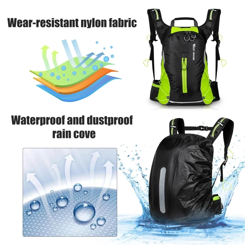 Bike Bag Portable 10L/16L Waterproof Outdoor Backpack
